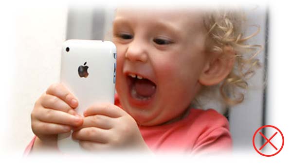 Non fare usare il tuo iPhone a bimbi molto piccoli